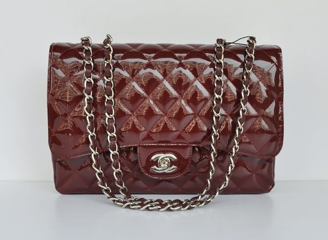 28600 Chanel Argento Metallizzato Marrone