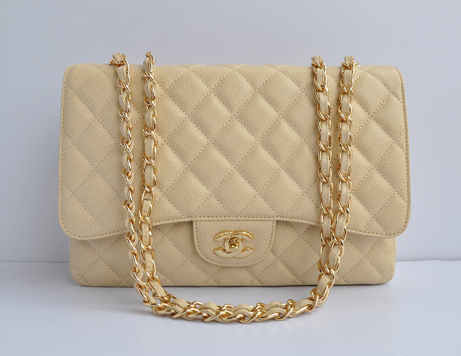 28600 M Oro Metallizzato Beige Chanel Caviale