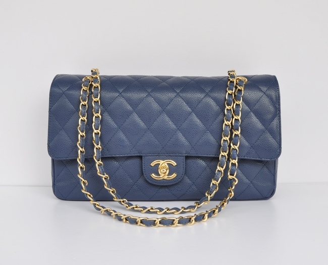 Chanel A1113 Oro Chiaro Palla Blu