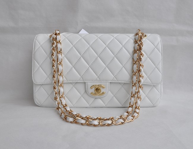 Chanel A1113 Pecora Bianca Catena Oro