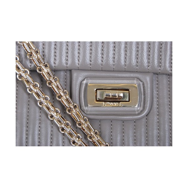 Borse Chanel A50290 Agnello Grigio Con Oro Hw