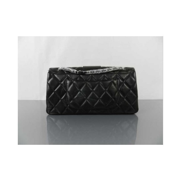 Borse Chanel A65071 Black Classic Flap Agnello