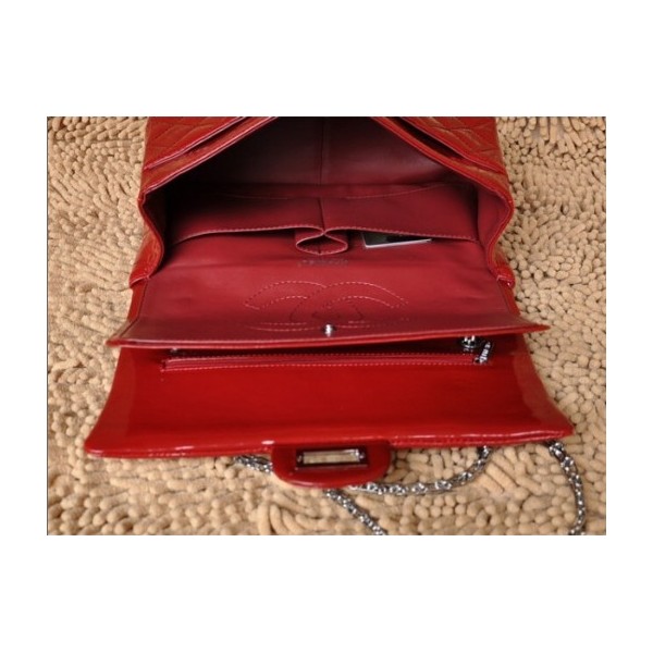 Borse Chanel Flap A30227 In Vernice Rossa Con Shw