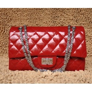 Borse Chanel Flap A30227 In Vernice Rossa Con Shw