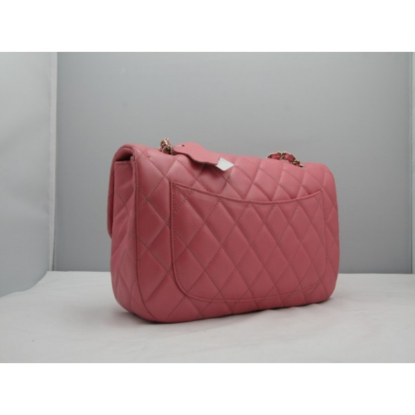 Chanel 2011 Flap Bag Agnello Rosa Con Lusso Multi Pierre Chiusur