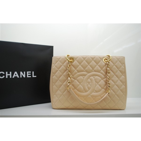 Chanel A20995 Gst Beige Borse In Pelle Caviale Con Ghw 2011