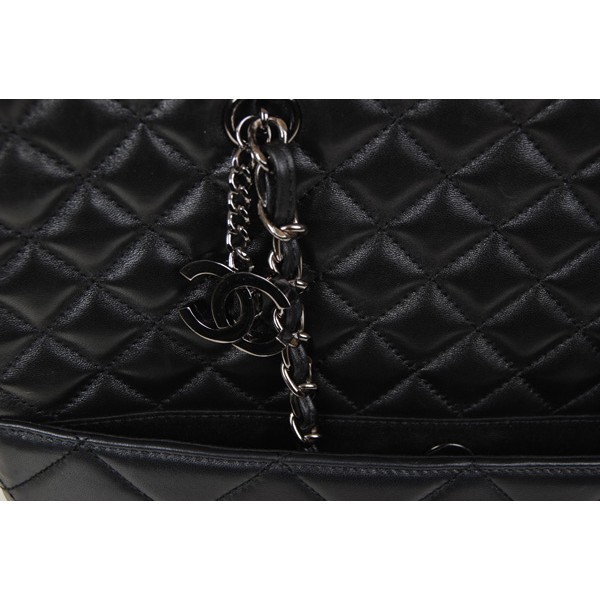 Chanel A49271 Nero Agnello Grande Borse Con La Pistola Color Hw