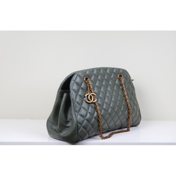 Chanel A49854 Grande Tote Borse Agnello Verde