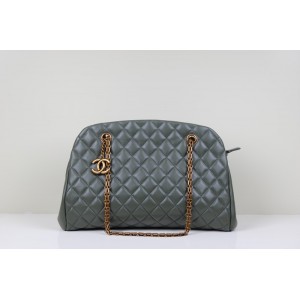 Chanel A49854 Grande Tote Borse Agnello Verde