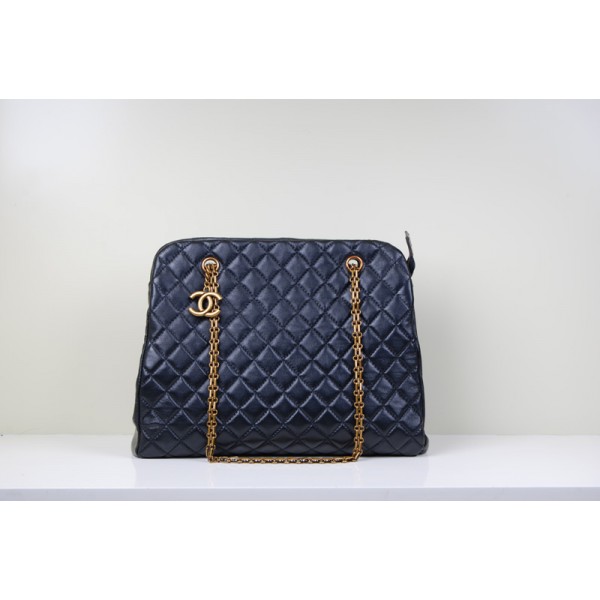 Chanel A49855 Grande Tote Borse Nero Agnello