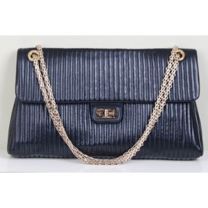 Chanel A50290 Flap Borse In Pelle Di Agnello Nero Classico