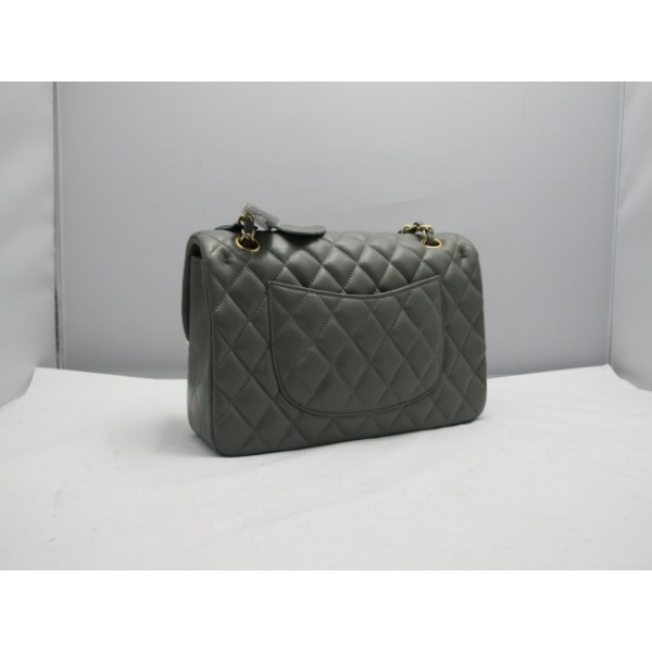 Giorno Di San Valentino Chanel 2011 Flap Borse Agnello Grigio Co