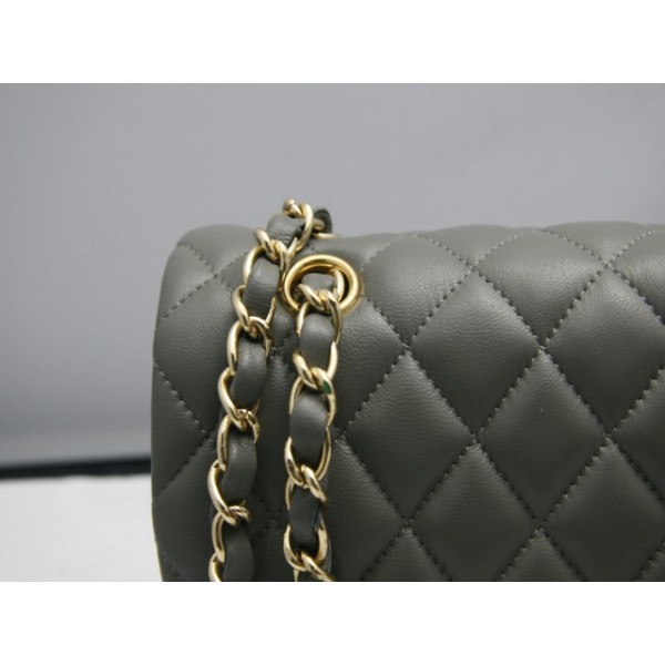 Giorno Di San Valentino Chanel 2011 Flap Borse Agnello Grigio Co