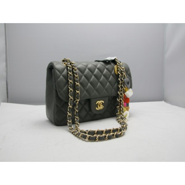 Giorno Di San Valentino Chanel 2011 Flap Borse Agnello Grigio Co