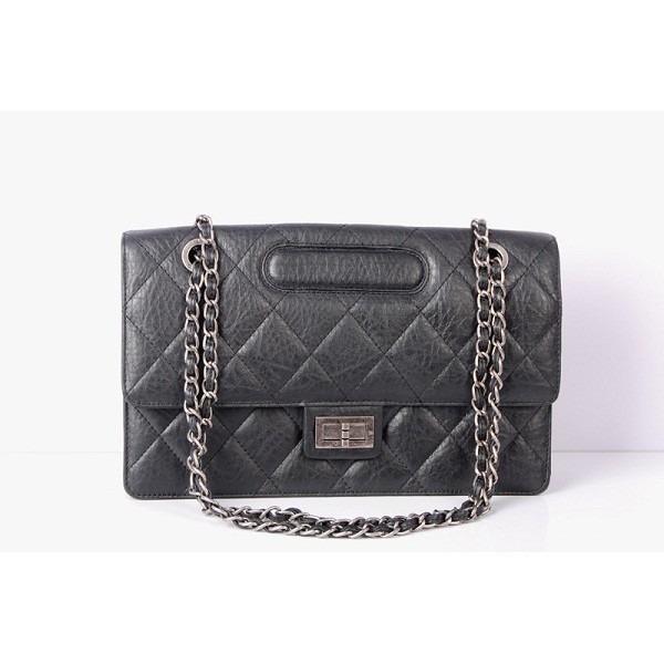 A66738 Chanel Quilted Flap Borse Pelle Di Vacchetta