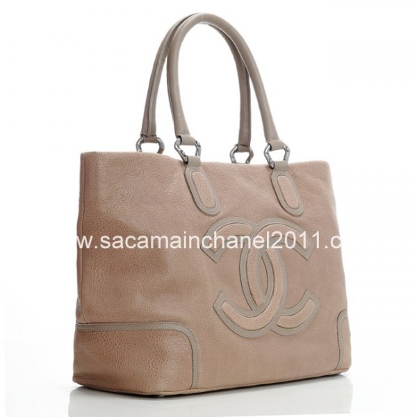 Borse Chanel 2012 Beige Vitello Bowling Con Argento Antico Hw