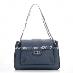 Borse Chanel 2012 In Pelle Grigio Scuro Caviar Con Silver Mademo