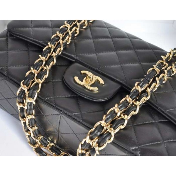 Borse Chanel Flap A28600 Agnello Nero Con Ghw Import