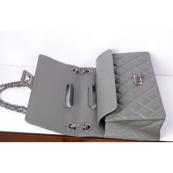 Borse Chanel Flap A66738 In Pelle Di Vacchetta Grigio