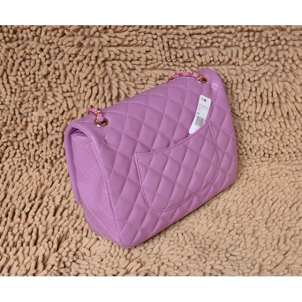 Borse Chanel Flap San Valentino Serie Rosa Agnello Con Ghw