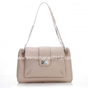 Chanel 2012 Albicocca Pelle Borse Caviar Con Silver Perdere