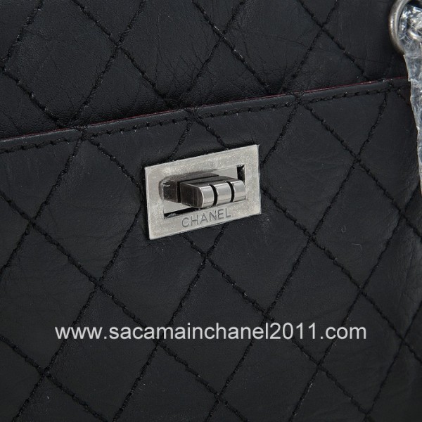 Chanel 2012 Black Borse In Pelle Di Vitello Mini Macchina Fotogr