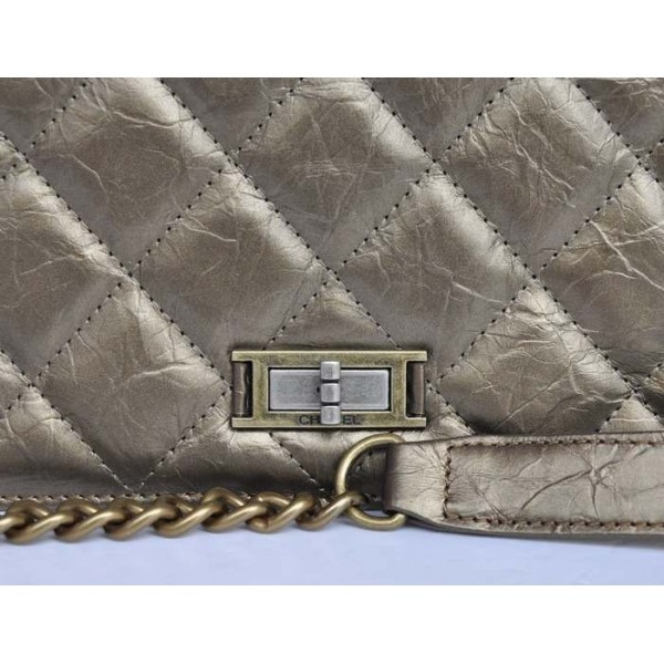 Chanel A66816 Flap Borse In Ottone Vitello