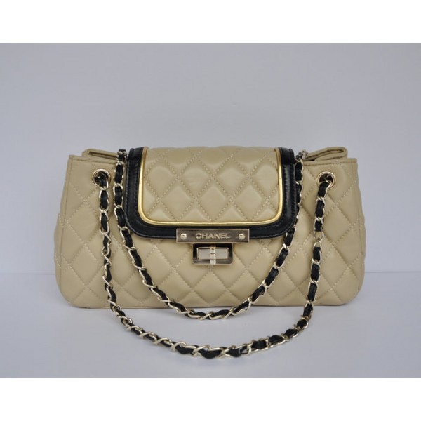 Chanel A66914 In Pelle Di Agnello Albicocche Con Fisarmonica Per