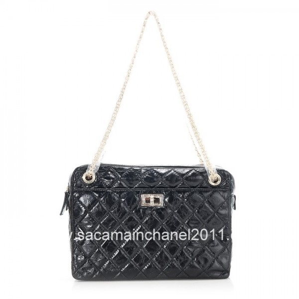 Vintage Chanel 2012 Oil Cera In Pelle Fotocamera Borse Con Ghw