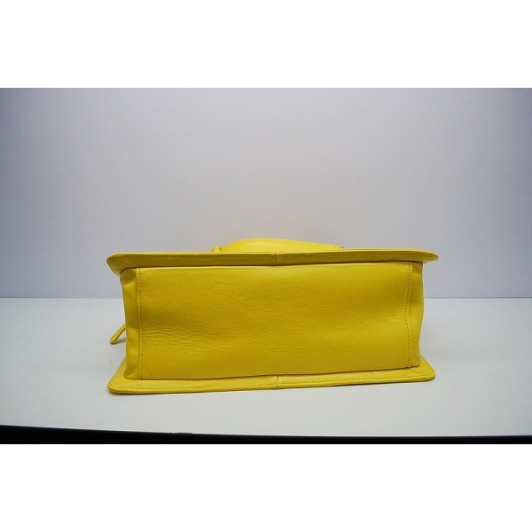 Borse Chanel A66708 Ragazzo Con Vintage Giallo Limone Vitello Gh