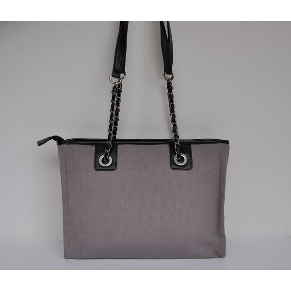 Borse Chanel Cambon A66939 Panno Grigio