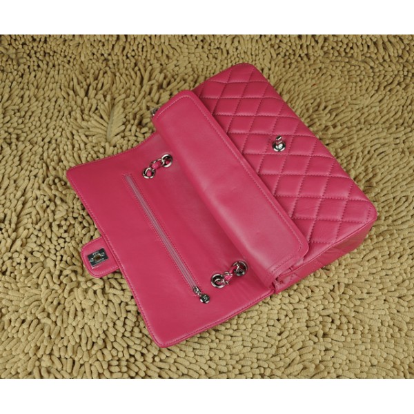 Borse Chanel Flap A01113 In Red Rose Agnello Con Shw