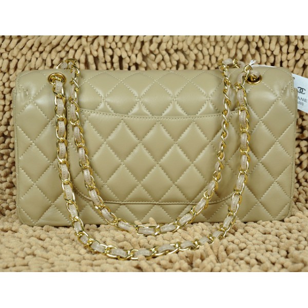 Chanel A01113 Albicocca Flap Borse Agnello Con Hardware Oro