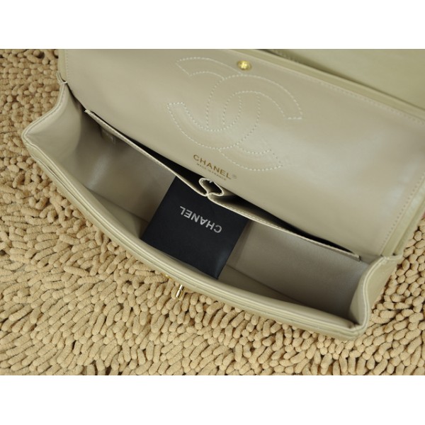 Chanel A01113 Albicocca Flap Borse Agnello Con Hardware Oro