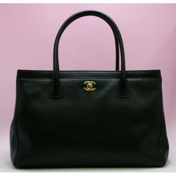 Chanel A15206 Grande Vitello Nero Della Borsa