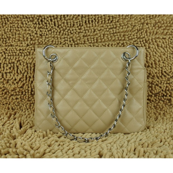 Chanel Borse A58004 In Pelle Caviar Albicocca Con Ecs