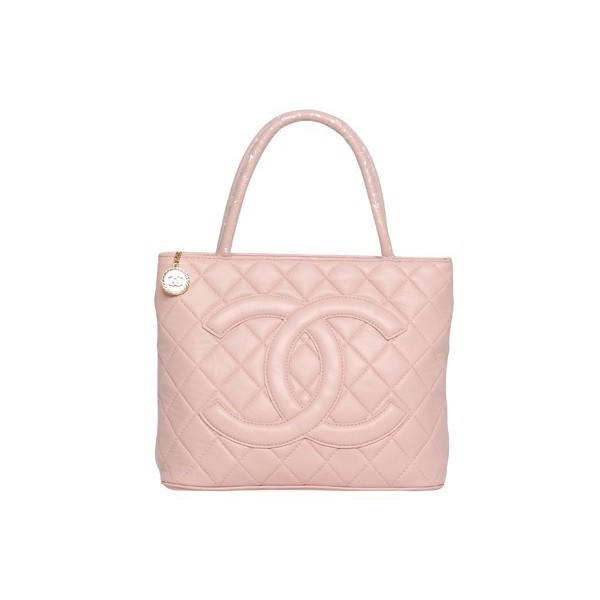 Classic Borse Chanel Chanel Classic Tote Agnello Rosa & Bors