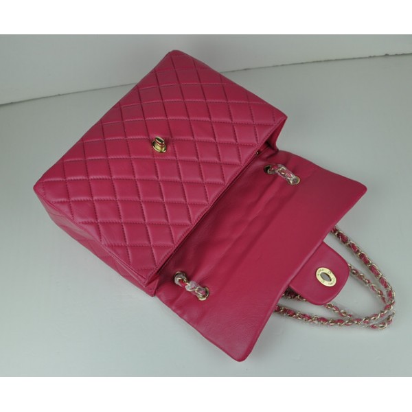 Borse Chanel Flap A46558 In Agnello Rosa Con Oro Hw