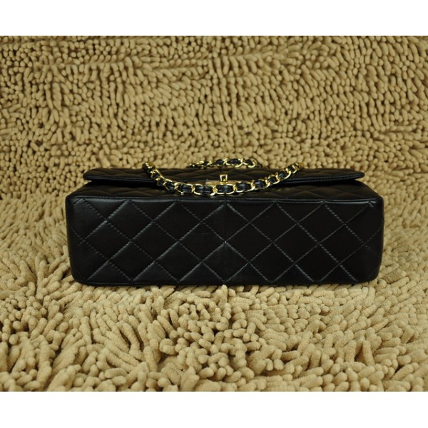 Borse Chanel Flap Jumbo A28600 In Pelle Di Agnello Nero Con Hard