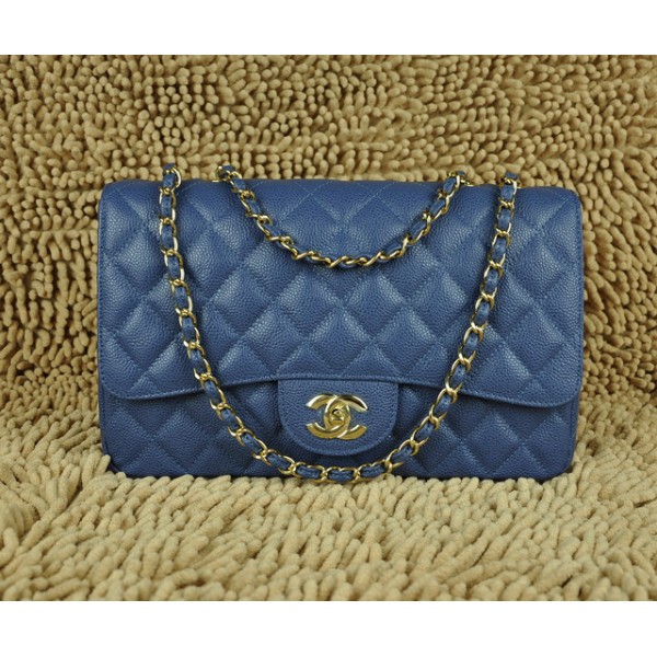 Chanel Flap Borse Borse Chanel Flap A28600 Jumbo In Pelle Bl