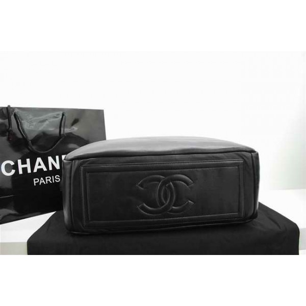 Chanel Quilted A47096 Nero Agnello Borse Bowling Morbide