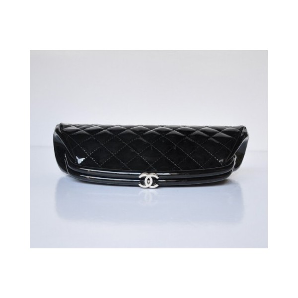 Chanel A32342 Nero Vernice Pelle Clutch