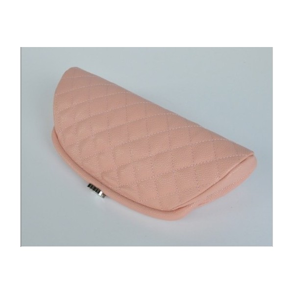 Chanel A32342 Caviale Rosa Clutch In Pelle