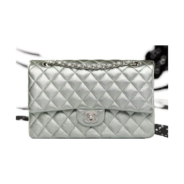 Chanel A01112 Y07097 20310 Borse Pelle Di Agnello Metallizzato F