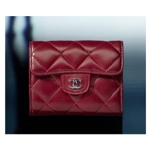 Chanel A31504 Y07326 81540 Borse Quilted Red Agnello Coin