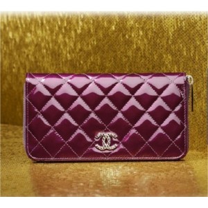 Chanel A50106 Y04823 71522 Portafogli Grande Zip Gusset