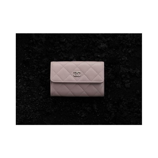 Chanel A50169 Y01480 31410 In Pelle Di Agnello Titolare Carta Ro