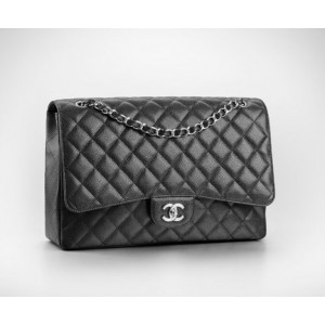 Chanel A58601 Y01588 3906 Sax Grande Rabat En Noir