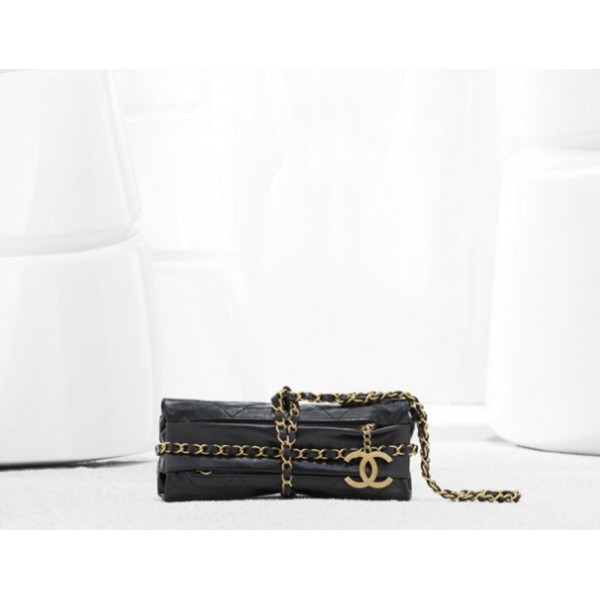 Chanel A67061 Y07551 94305 Borse Zaino In Vitello Nero