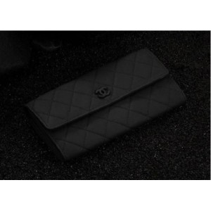 Chanel A68655 X08161 94305 Portafogli Flap In Pelle Di Vitello M